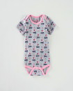 6M Short sleeve Baby Boy Cotton onesie romper bodysuit Soft and Breathable Five Beautiful Designs